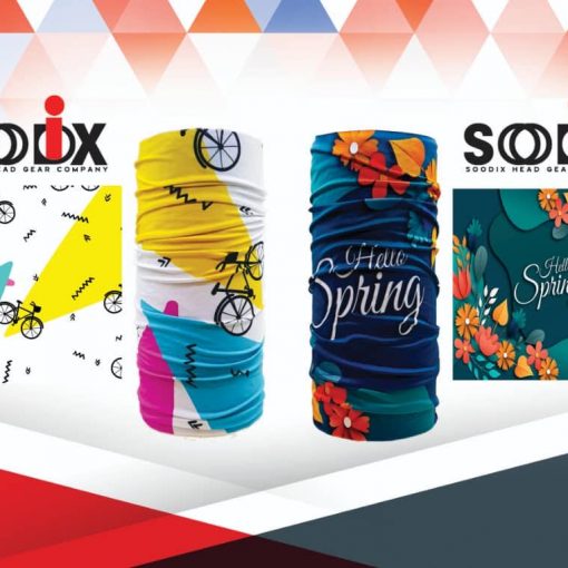 دستمال سر دوچرخه سواری (SCORF) سودیکس SOODIX